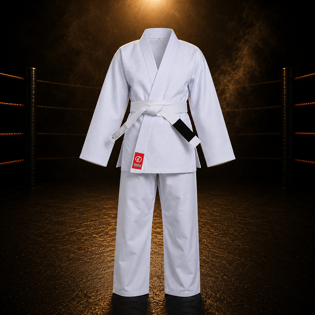 Kids Brazilian Jiu Jitsu Gi Uniform Set White