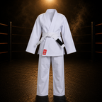 Kids Brazilian Jiu Jitsu Gi Uniform Set White