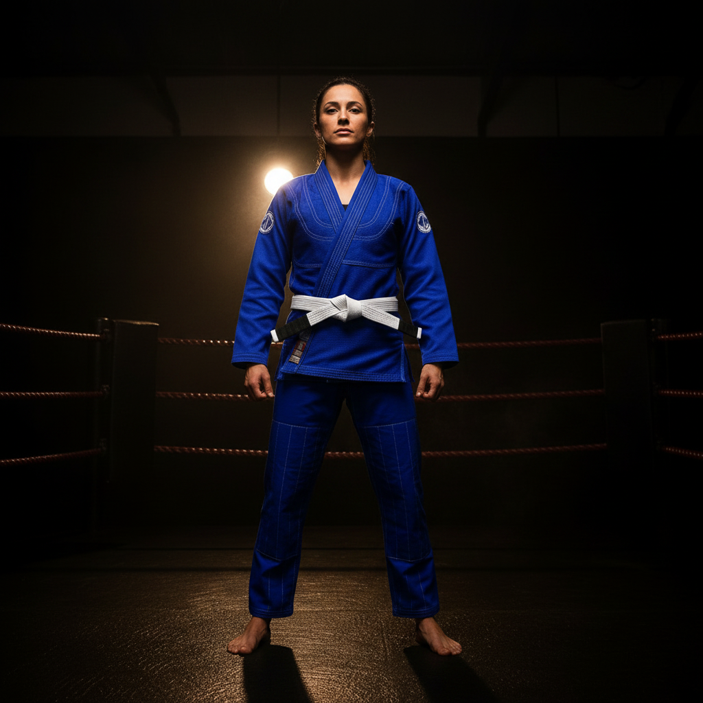 Pearl Weave BJJ Gi Set with White Belt