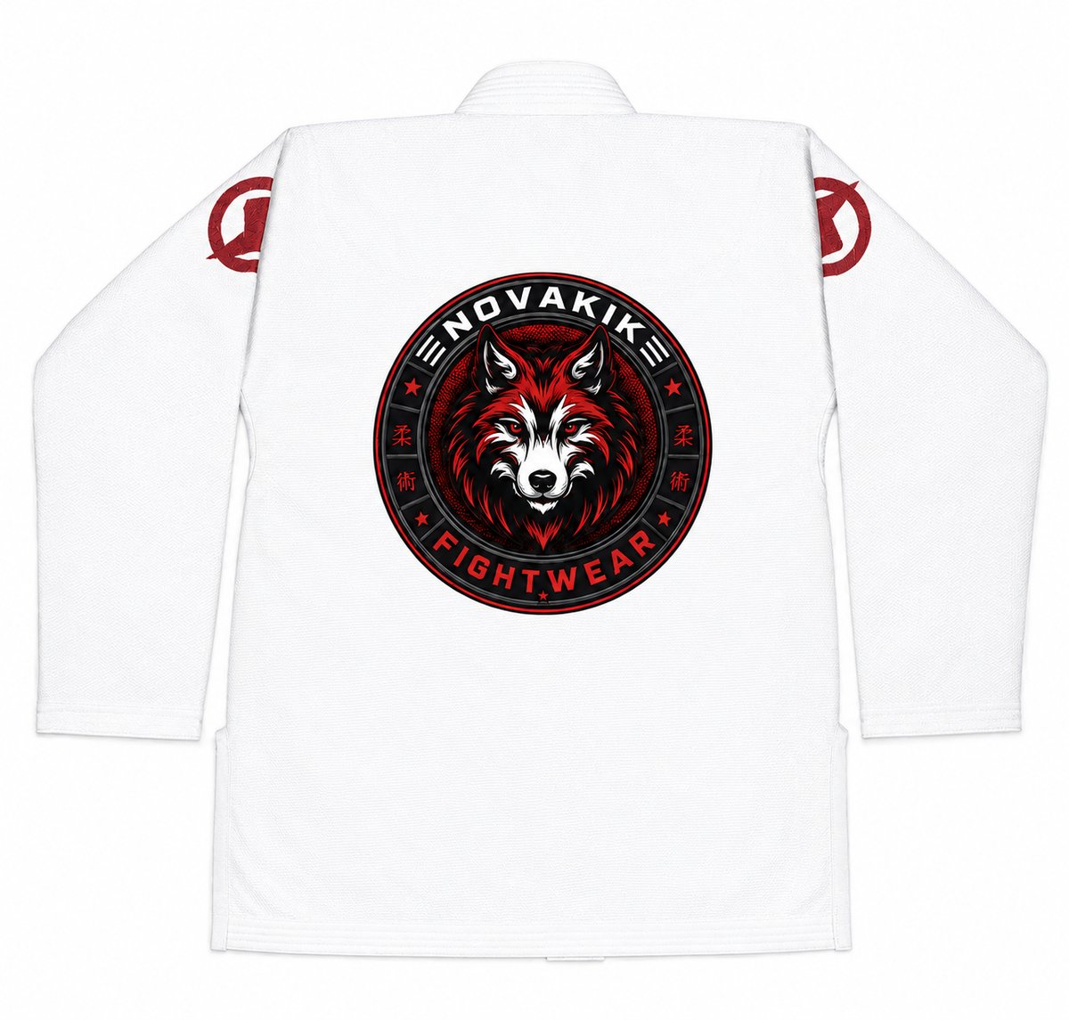 Novakik Kids BJJ GI with White Belt – White - BJJ Gi - in training