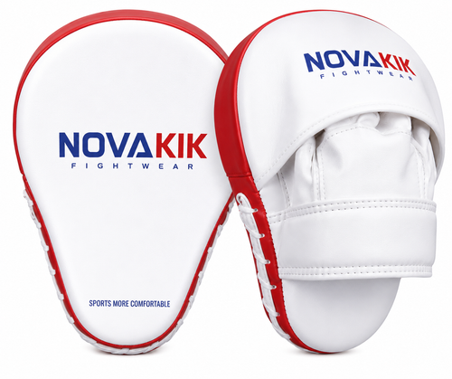 Novakik Boxing Focus Pads - BJJ Gi - front view