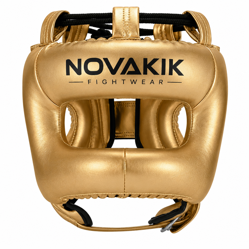 Novakik  Boxing Headgear with Nose Bar
