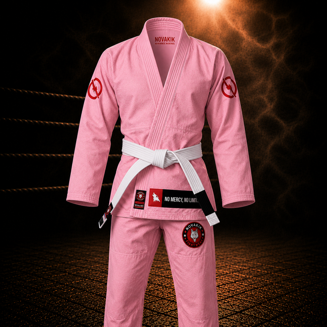 Women's Pearl Weave BJJ Gi Set with White Belt