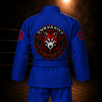 Novakik Kids BJJ GI with White Belt  – Blue