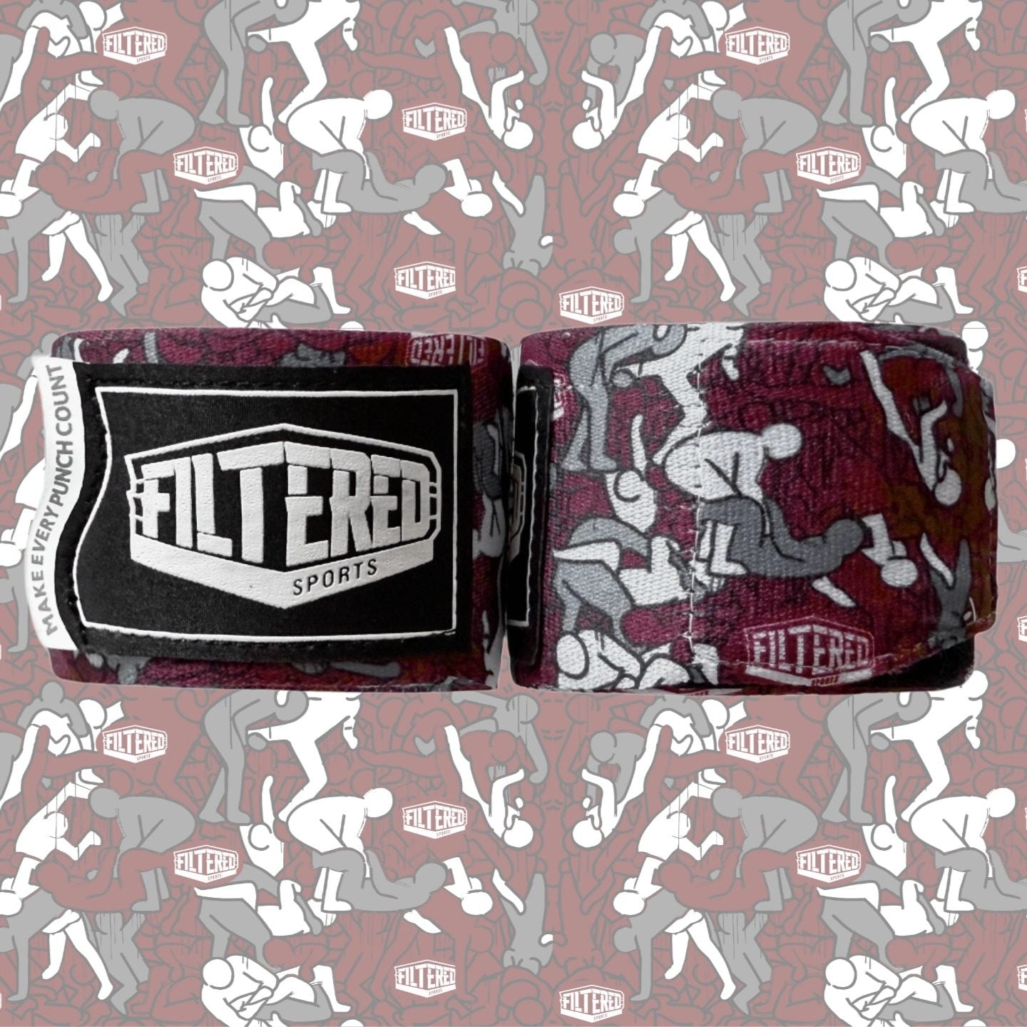 Filtered Sports Boxing Hand Wraps