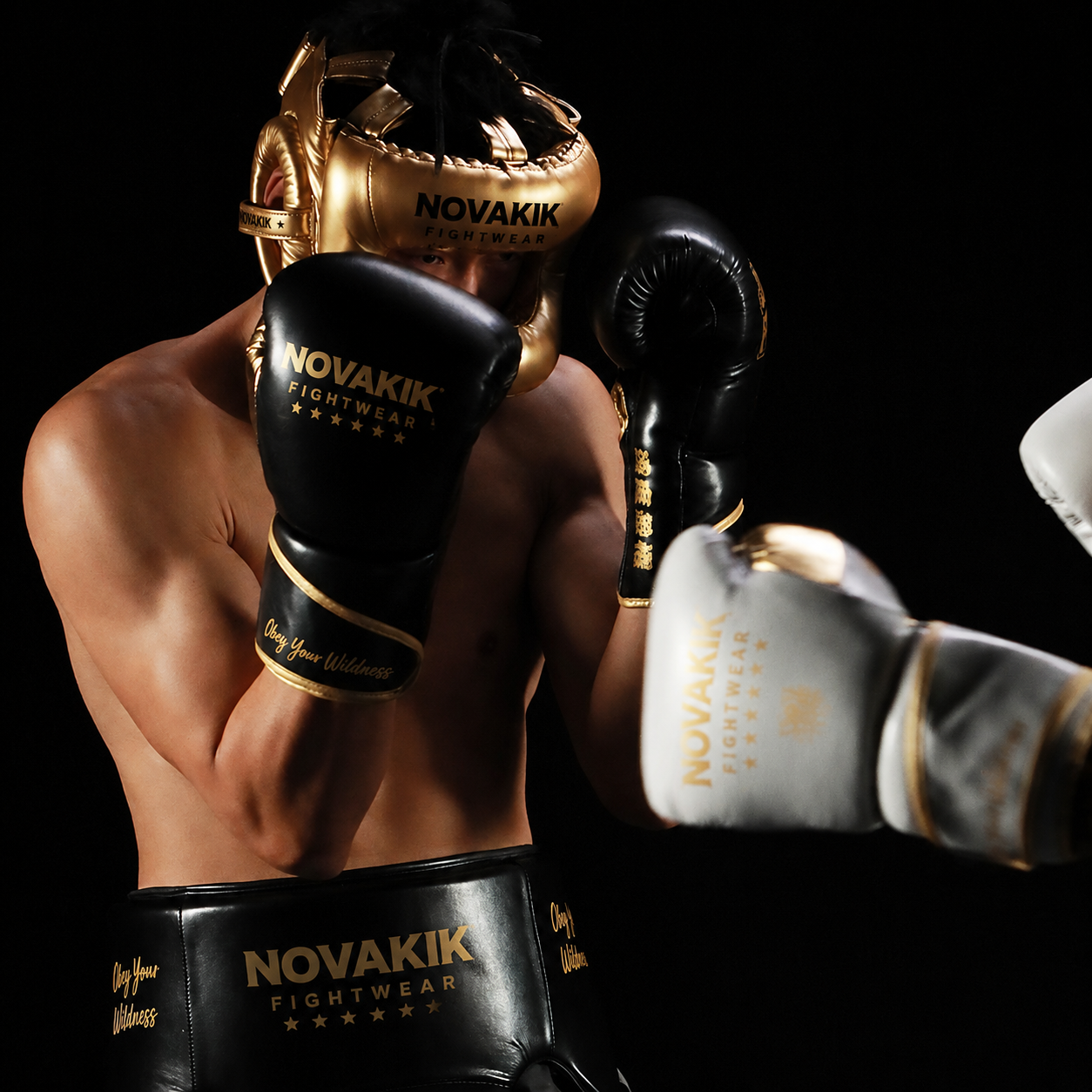Novakik  Boxing Headgear with Nose Bar