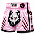 Novakik Boxing Shorts - Pink Black