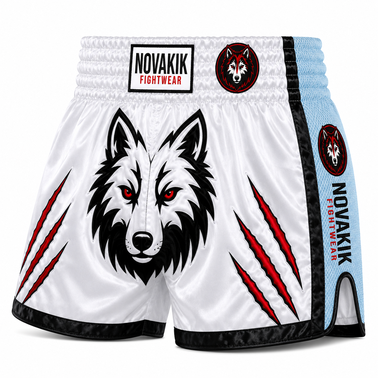 Novakik Boxing Shorts - White Ice