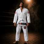 Novakik BJJ GI with White Belt – White - BJJ Gi