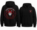 Novakik Logo Printed Hoodies - Black