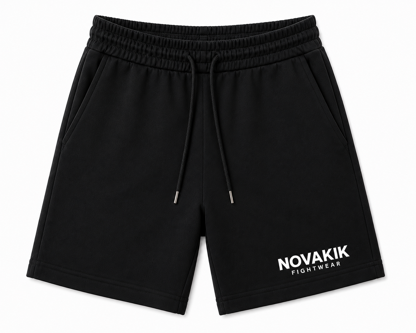 Novakik Printed Shorts - Black