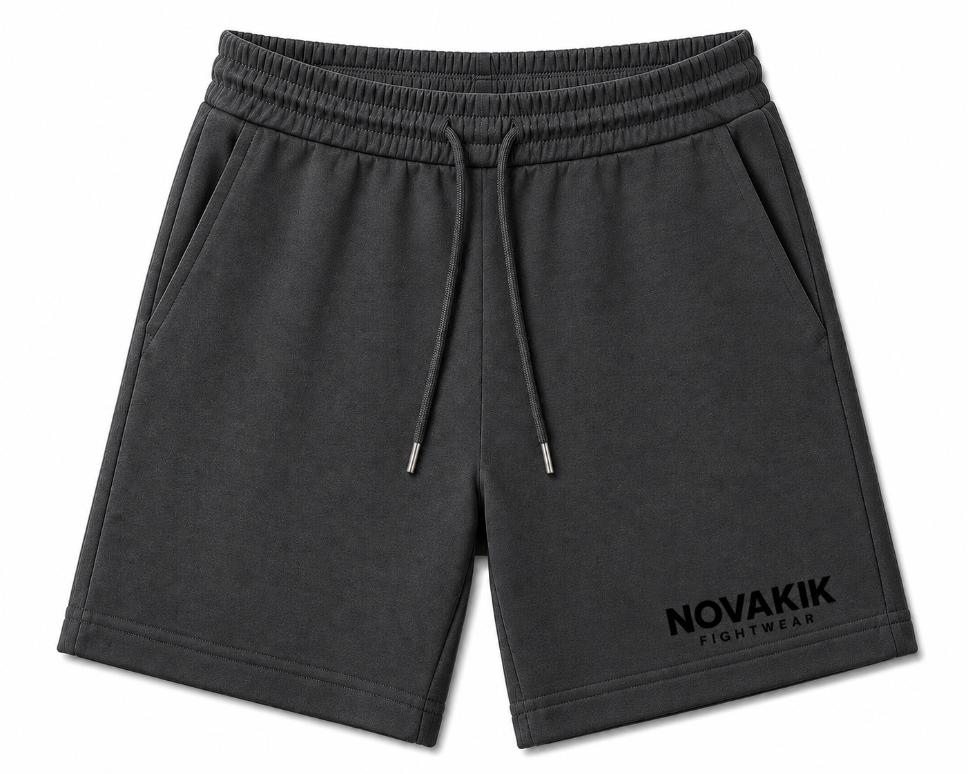 Novakik Printed Shorts - Dark Gray
