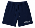 Novakik Printed Shorts - Navy Blue