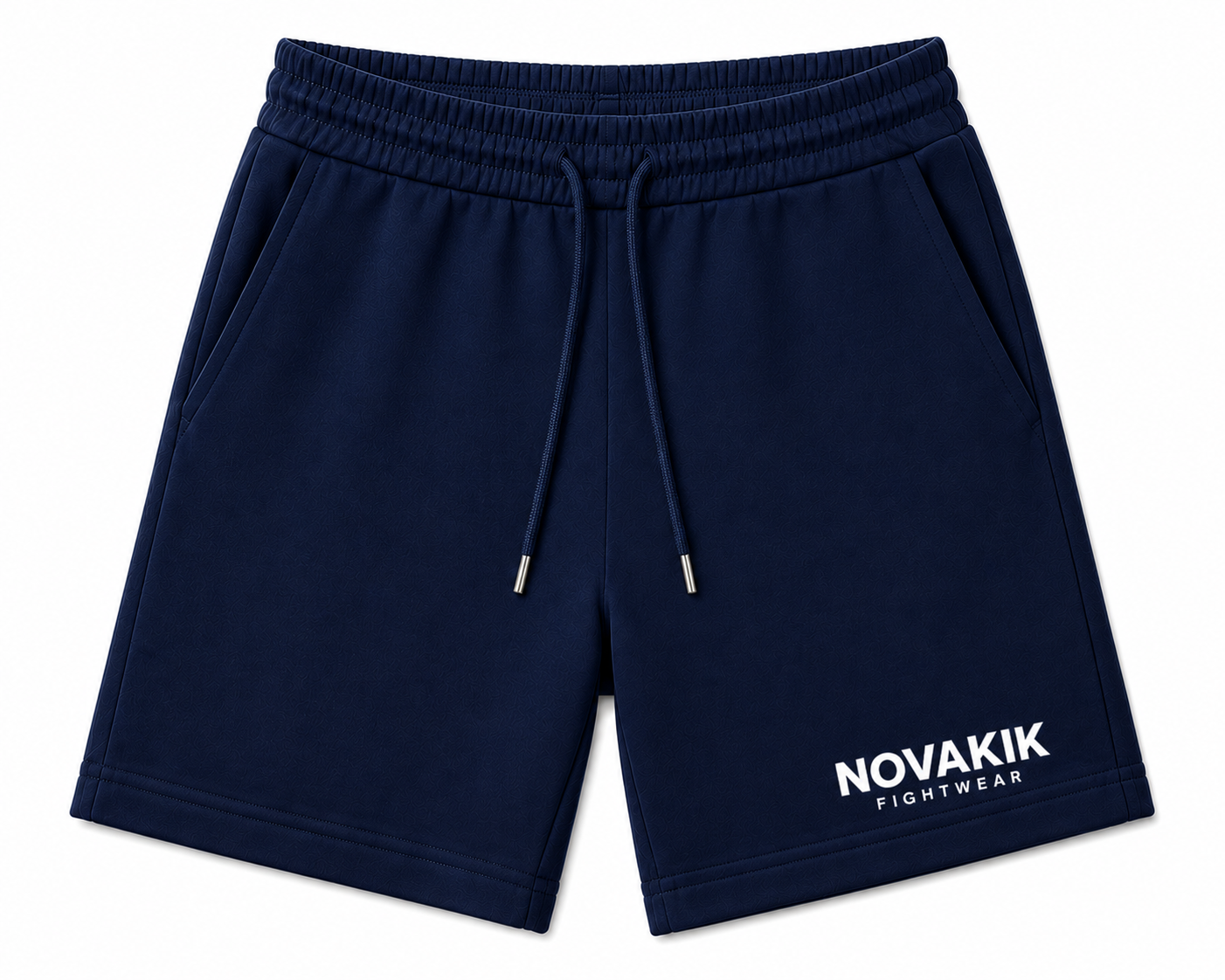 Novakik Printed Shorts - Navy Blue