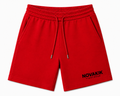 Novakik Printed Shorts - Red