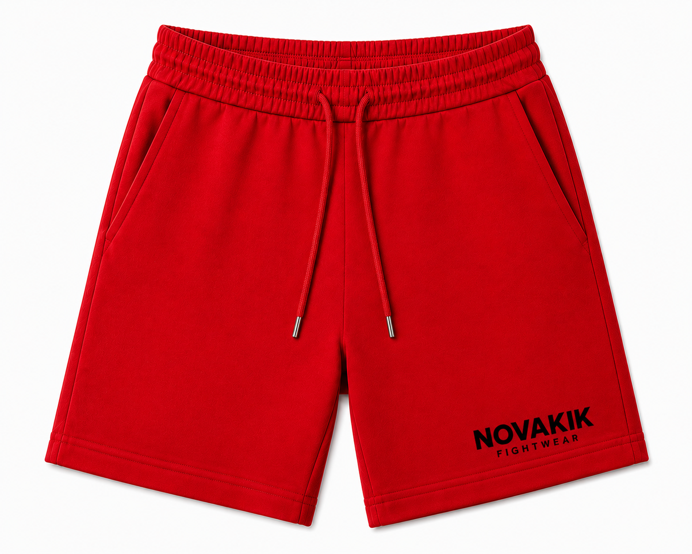 Novakik Printed Shorts - Red