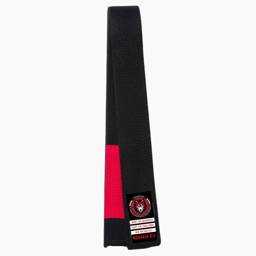 Premium Quality Novakik BJJ Alpha Series BJJ Belt – Pearl Weave Jiu Jitsu BJJ Belts