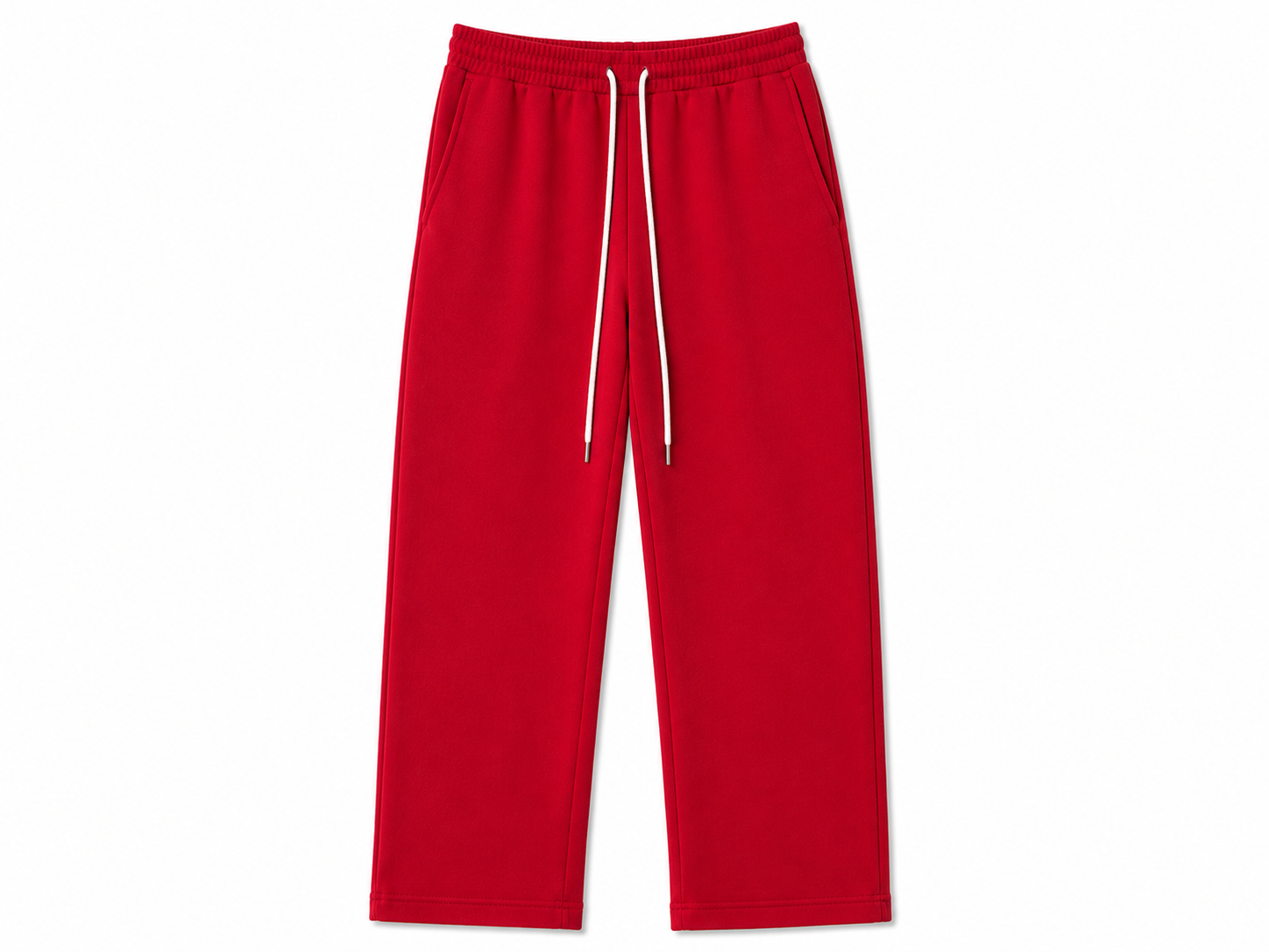Novakik Solid Pants - Red