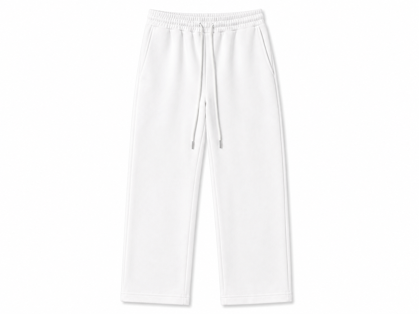 Novakik Solid Pants - White