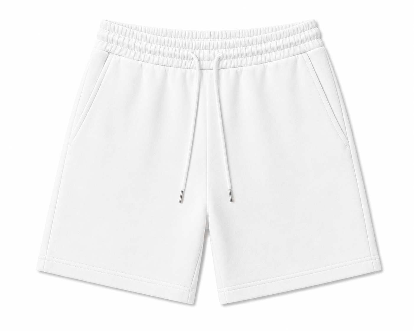 Novakik Solid Shorts - White