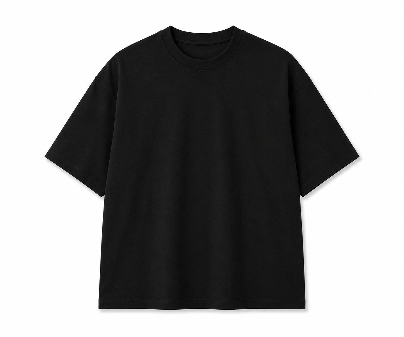 Novakik Solid T-Shirt - Black