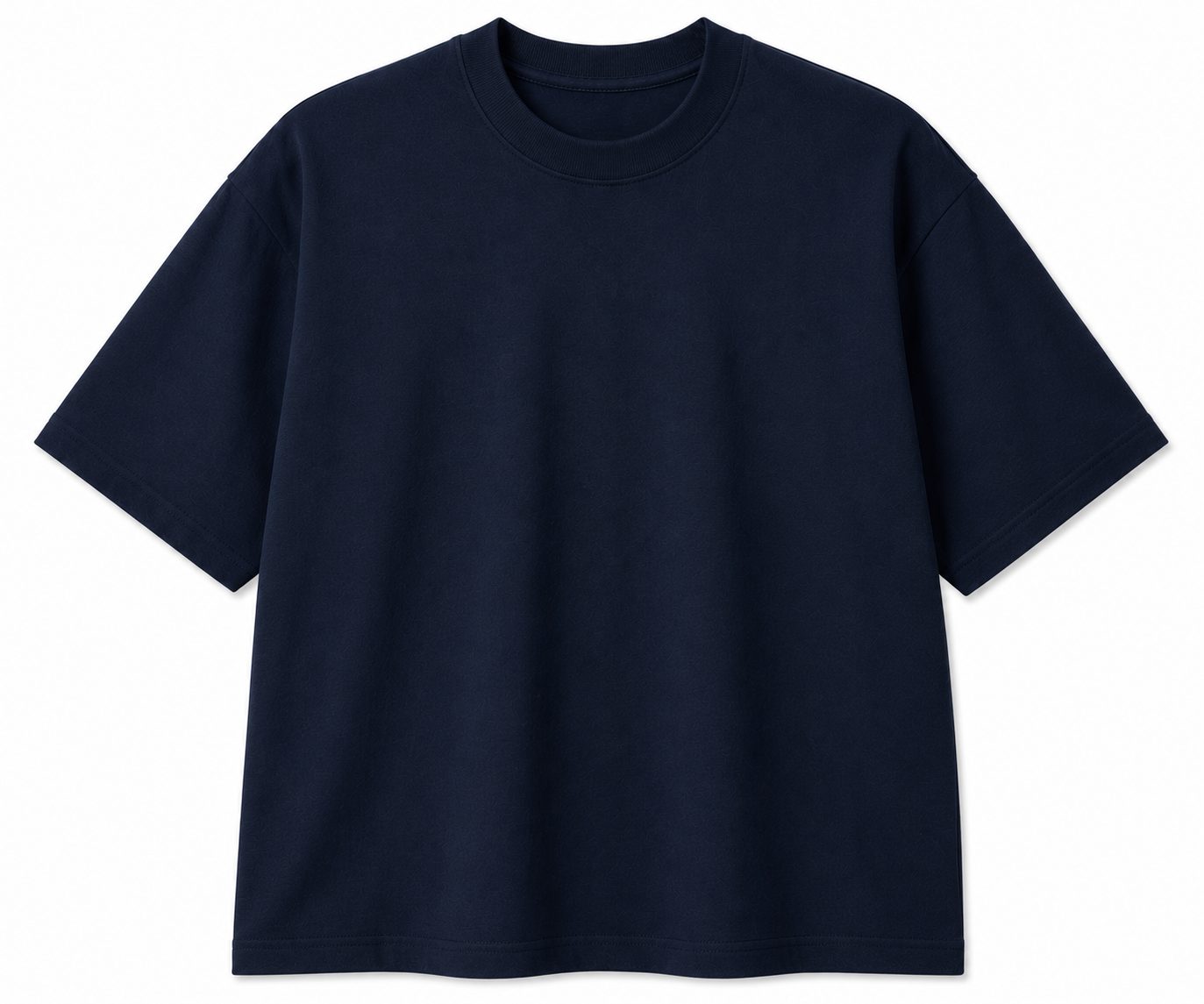 Novakik Solid T-Shirt - Navy Blue