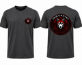 Novakik Logo Printed T-Shirt - Dark Gray