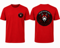 Novakik Logo Printed T-Shirt - Red