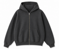 Novakik solid Zip-Up Jacket - Dark Gray