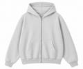 Novakik solid Zip-Up Jacket - Light Gray