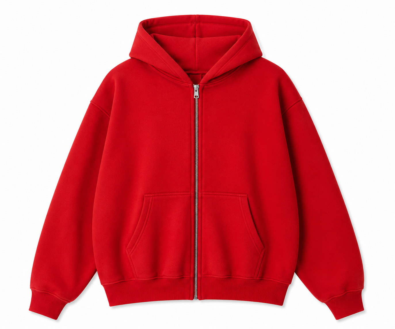 Novakik solid Zip-Up Jacket - Red