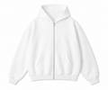 Novakik solid Zip-Up Jacket - White