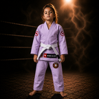Kids Martial Arts Gi Set for Jiu Jitsu Training