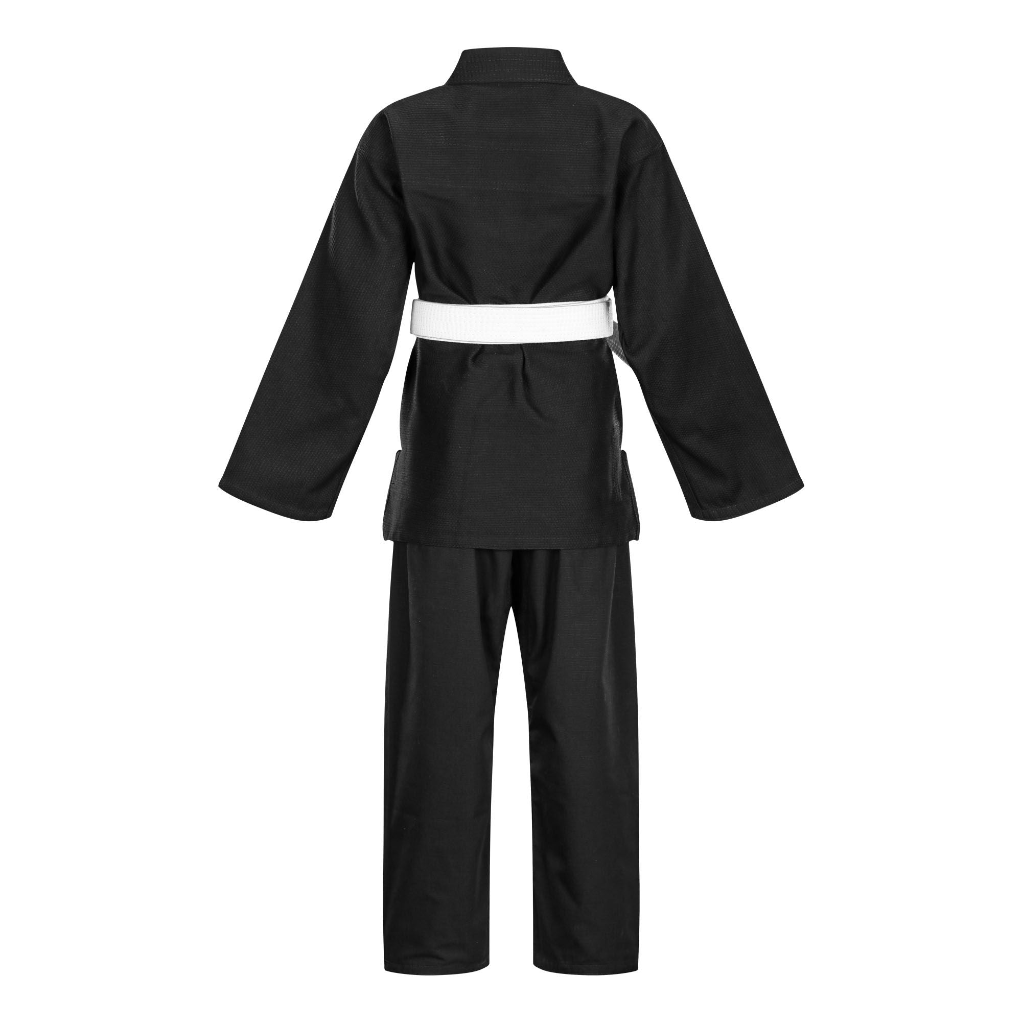 Kids Brazilian Jiu Jitsu Gi Uniform Set Black
