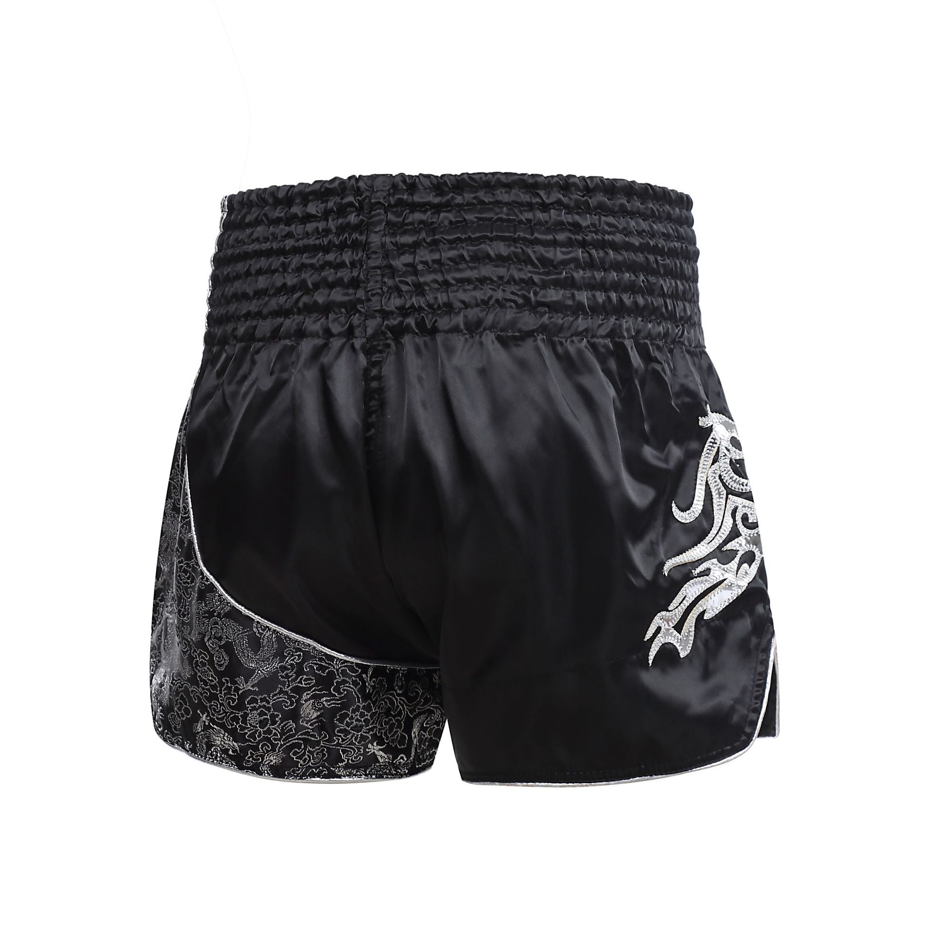 ANOTHER BOXER Thai Script Embroidered Kickboxing Shorts