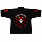 Novakik Kids BJJ GI with White Belt – Black - BJJ Gi - back view