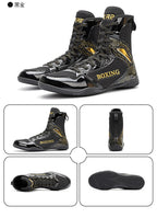 Boxing Shoes High-Top Training Boots