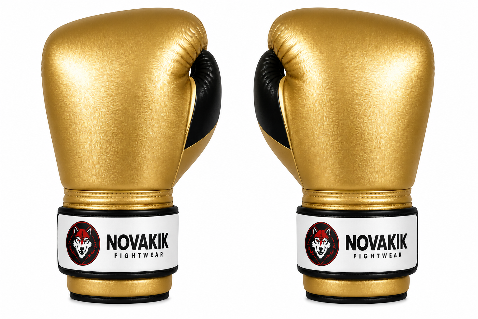 Novakik Premium Boxing Gloves - Gold