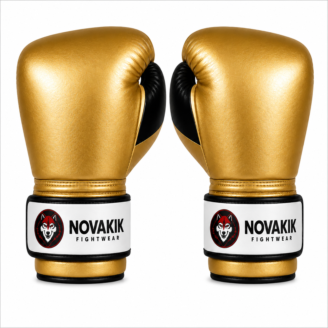 Novakik Premium Boxing Gloves - Gold