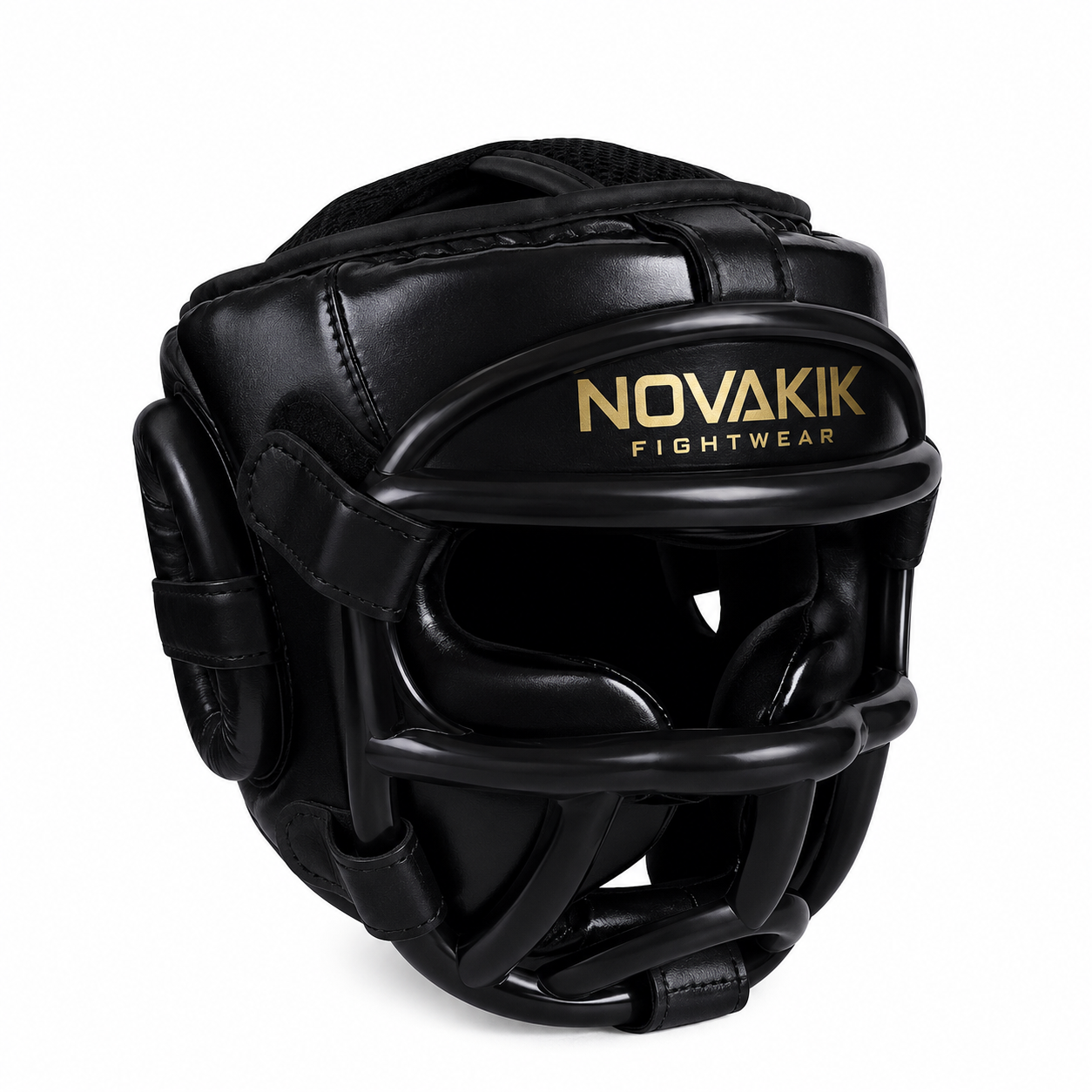 Novakik Muay Thai Headgear with Cage Grill