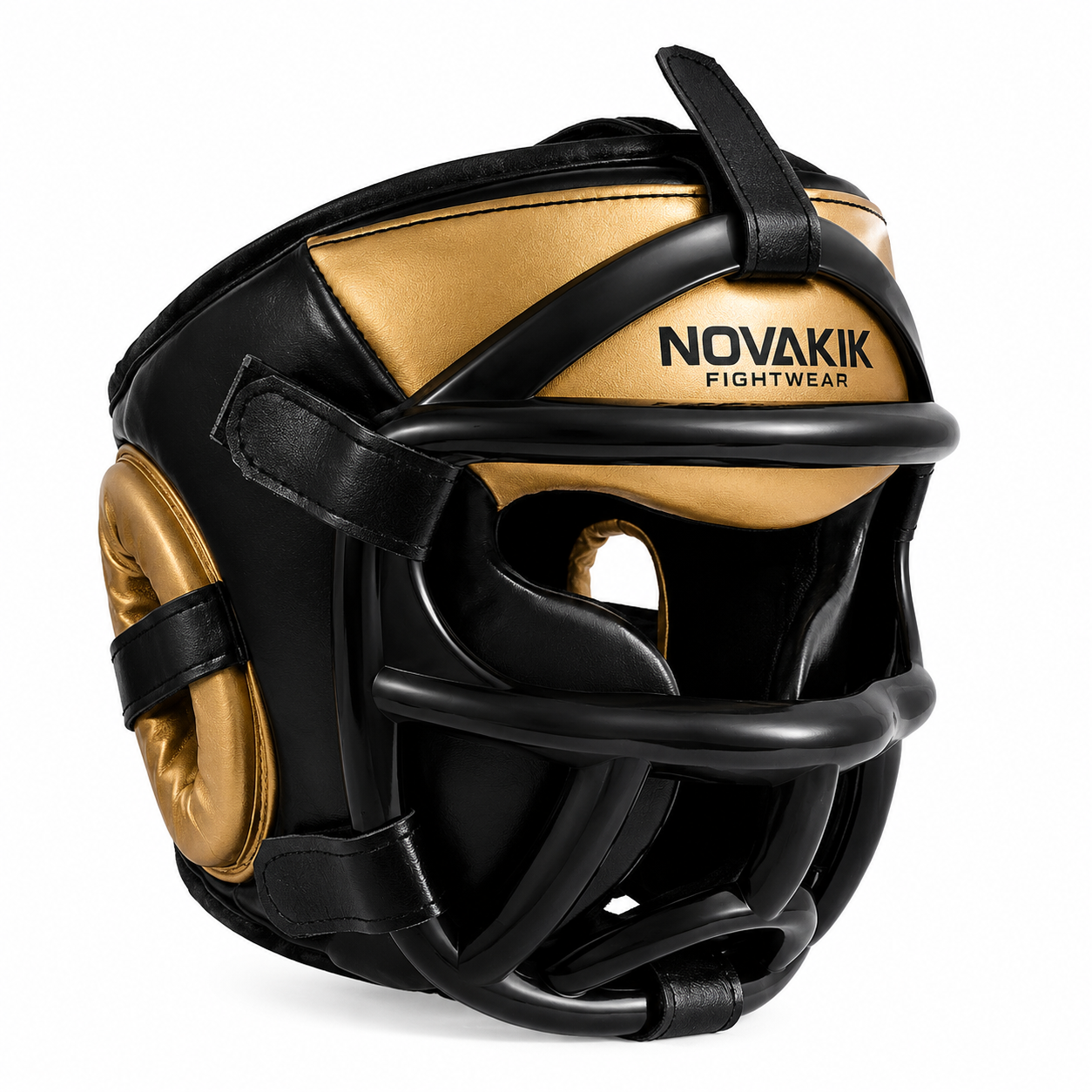 Novakik Muay Thai Headgear with Cage Grill
