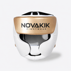 Novakik Muay Thai Headgear with Cage Grill