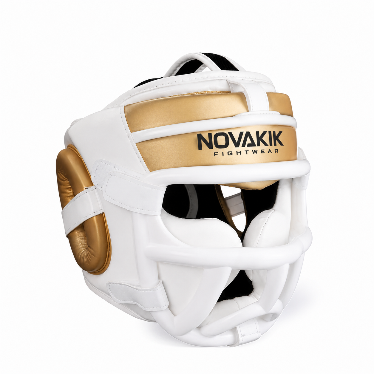 Novakik Muay Thai Headgear with Cage Grill