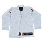 Novakik BJJ GI with White Belt – White Alpha Series 450 GSM Kimono Jiu Jitsu Uniform