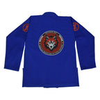 Novakik BJJ GI with White Belt  – Blue Alpha Series 450 GSM Kimono Jiu Jitsu Uniform