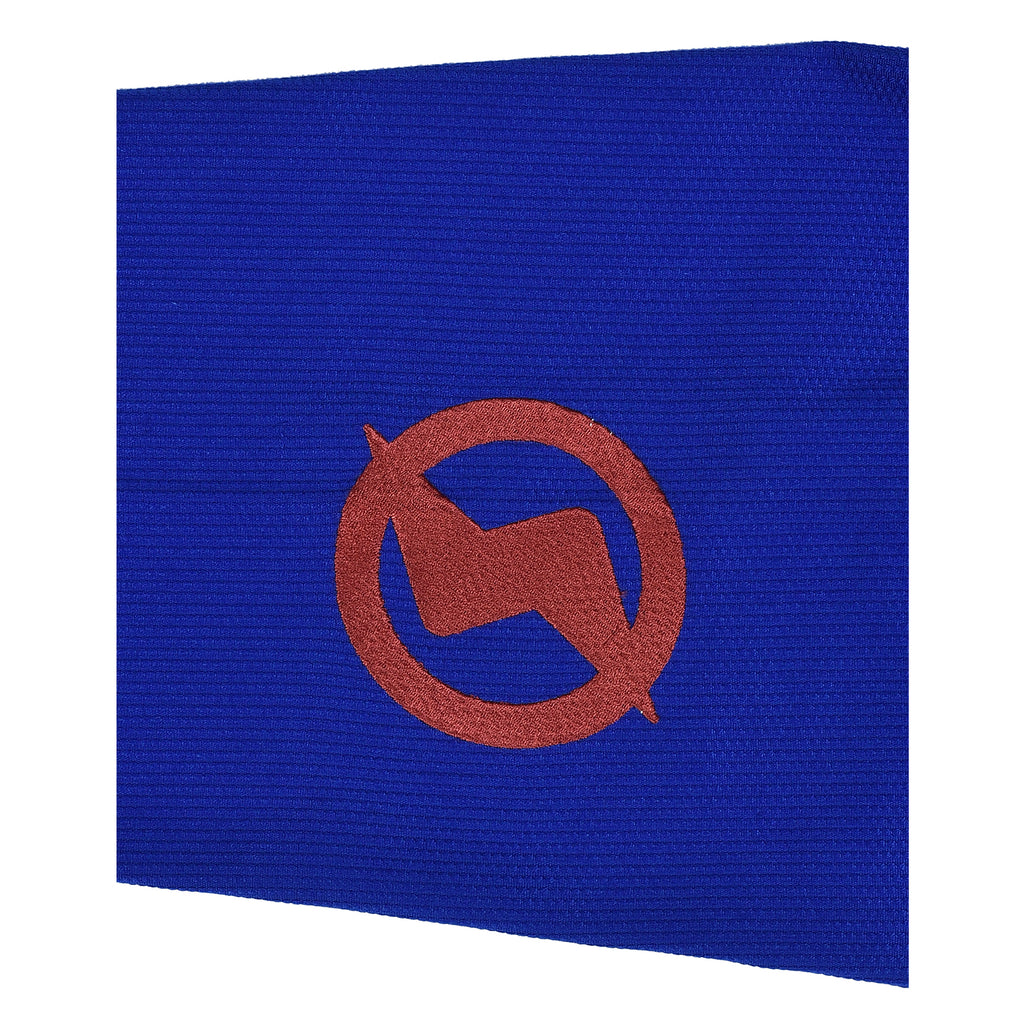 Novakik BJJ GI with White Belt  – Blue Alpha Series 450 GSM Kimono Jiu Jitsu Uniform