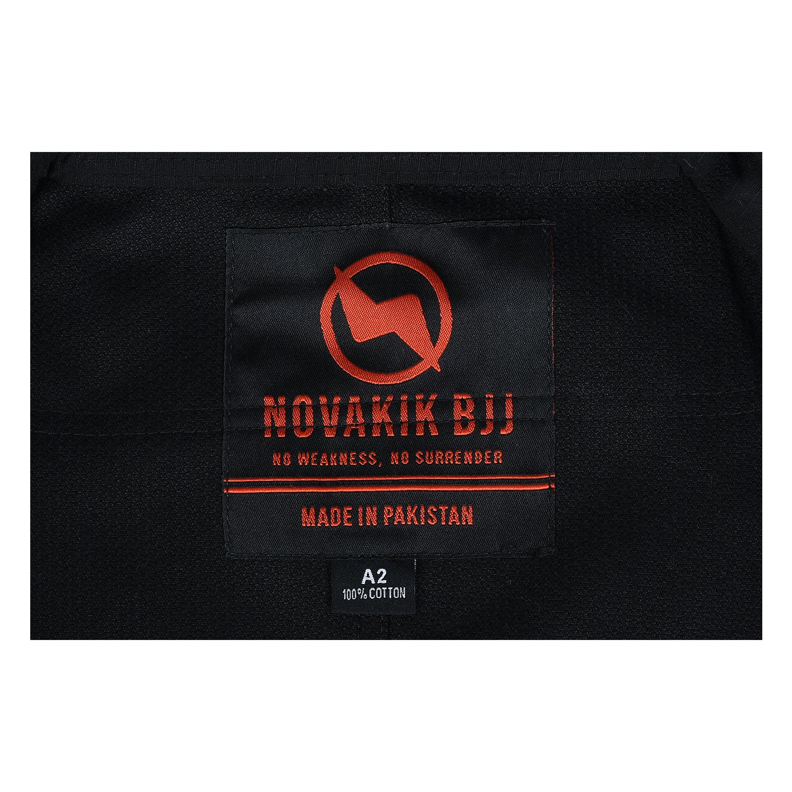 Novakik Kids BJJ GI with White Belt – Black Alpha Series 450 GSM Kimono Jiu Jitsu Uniform