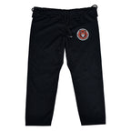 Novakik Kids BJJ GI with White Belt – Black Alpha Series 450 GSM Kimono Jiu Jitsu Uniform